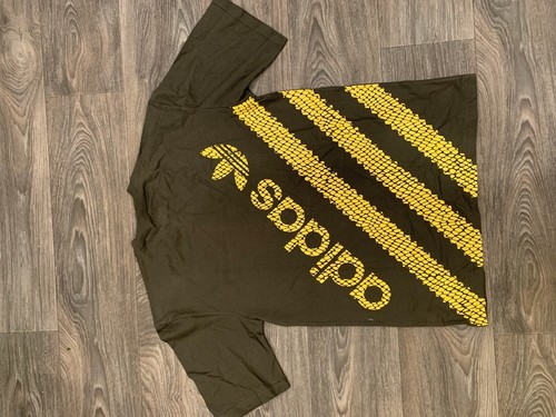 ADIDAS Men Reptile T-SHIRT, Army Green - Picture 2 of 4
