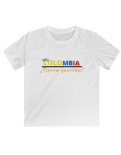 colombia. Tierra querida. tshirt for kids, Hispanic heritage