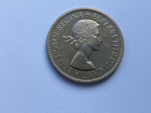 1953 ELIZABETH II PROOF HALF CROWN Copper-nickel 14.14g ⌀32.3 mm KM# 893 - Picture 6 of 7