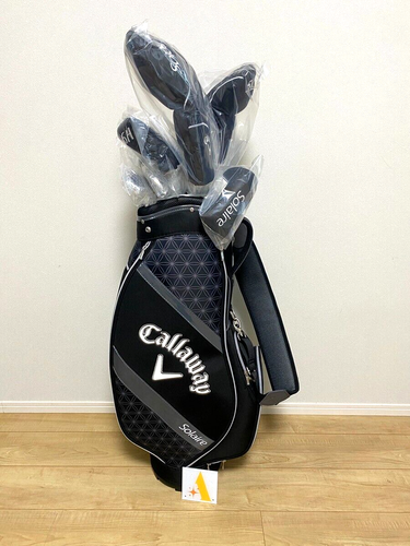 Callaway Solaire Ladies Complete 9 Piece Set Black Women's Right handed from JP - Picture 1 of 11