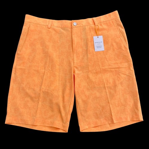 Peter Millar Crown Sport Shackleford Shorts Sugar Skulls and Agave Size 35 $115 - Picture 2 of 9