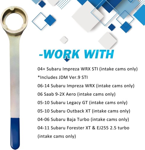 Crank Pulley Tool V2 Wrench #499977000/499977100/499977300/499977400 For Subaru - Bild 5 von 7