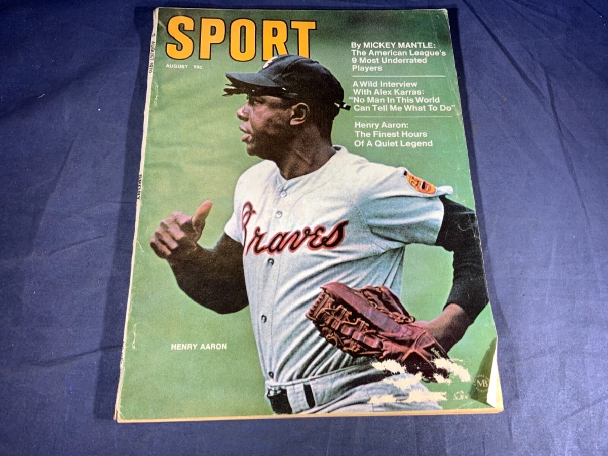 M5-64 SPORT MAGAZINE - AUGUST 1970 - HANK AARON | eBay
