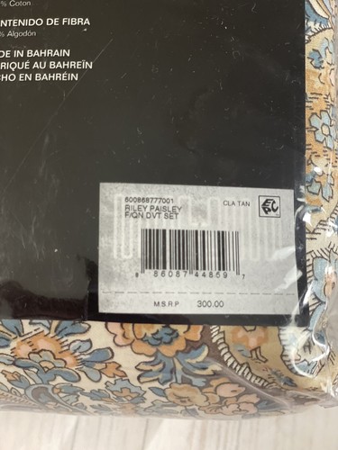 Ralph Lauren Riley Floral Full / Queen Duvet Cover 3 pc Set New - Picture 9 of 12