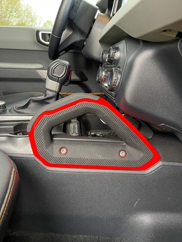 Grab Handles Color Change Accent Overlay Decals 2021+ Ford Bronco - Picture 4 of 37