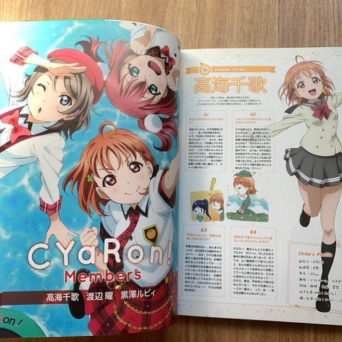 Love Live! Sunshine!! Aqours THIRD FAN BOOK School Idol Illustration Japan - Picture 1 of 18