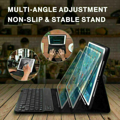 Backlit Keyboard Smart Case Cover For ipad 9th 8th 7th generation/pro 10.5 case - Picture 7 of 15