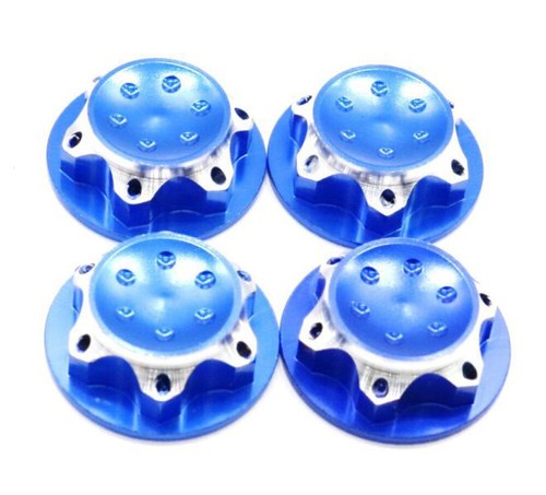 17MM Aluminium Dust Lock Nut Adapter 4P For 1/8 Buggy/Truck Wheel RC Car N10301B - Picture 5 of 8