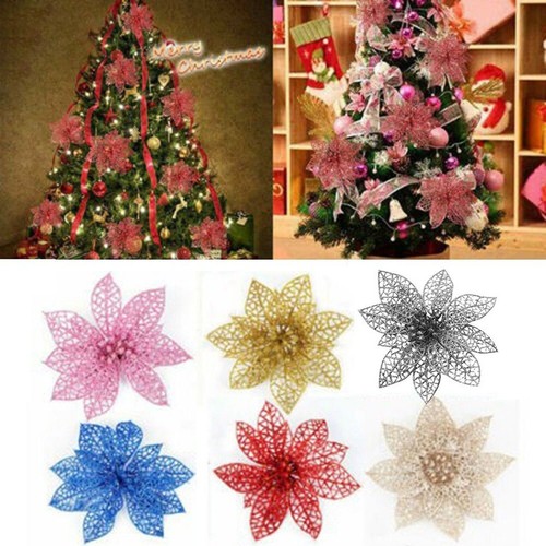 Weihnachtsblumen Schmücken Garten Haus 5pcs Length About 13cm Reliable