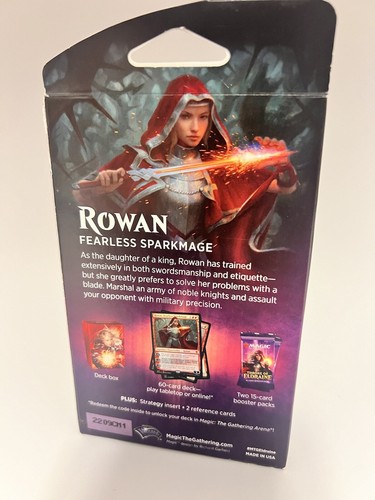 MTG: SEALED Throne of Eldraine: Rowan Planeswalker Deck FAST SHIPPING WOW!!!!!!! - Picture 16 of 24