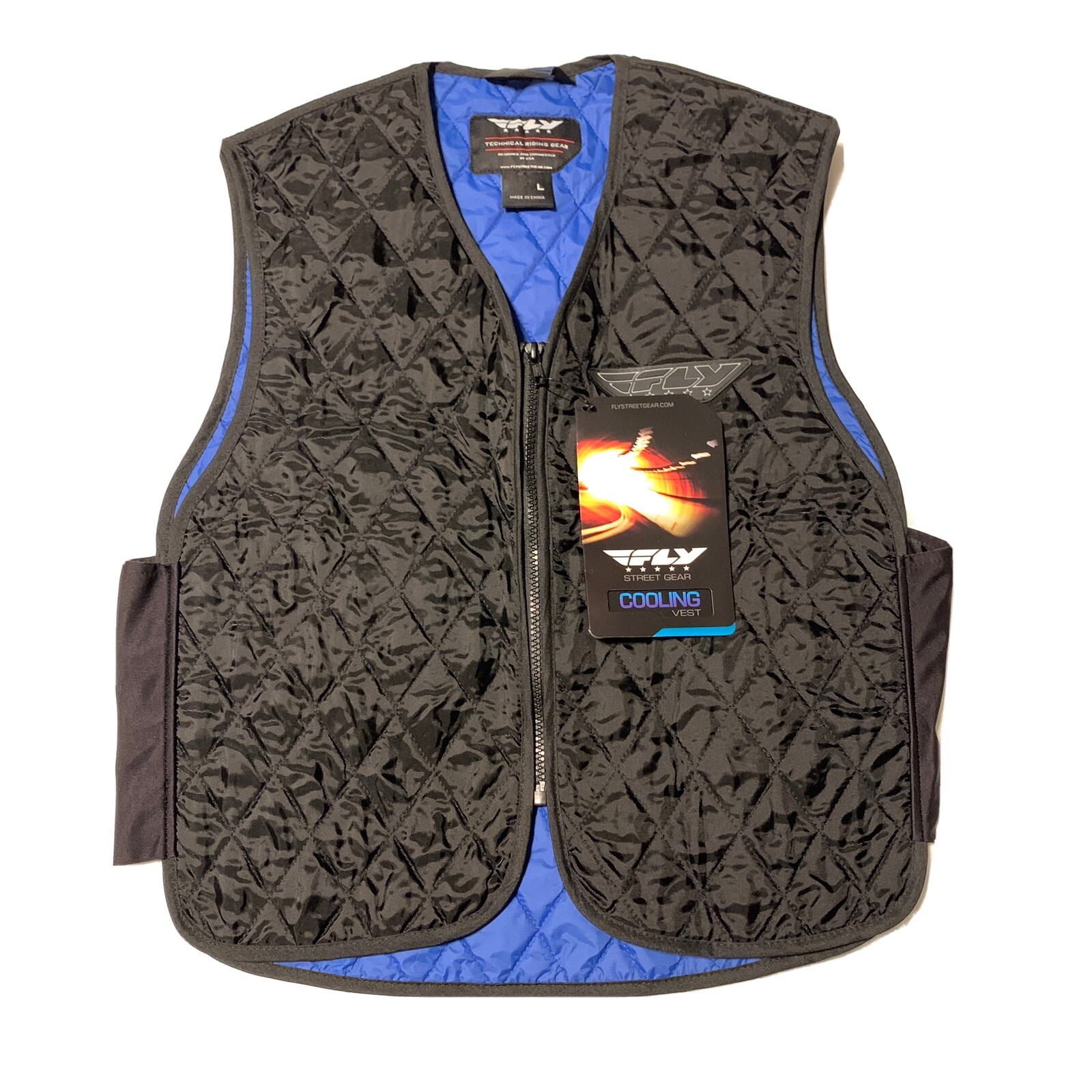 FLY RACING EVAPORATIVE COOLING VEST MOTORCYCLE SPORTS BLACK FLY RACING EVAPORATIVE COOLING VEST MOTORCYCLE SPORTS BLACK