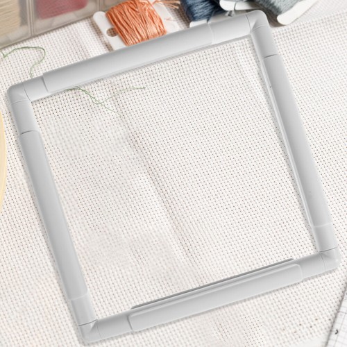 PP Fixed Ring DIY Craft Square Shape Need Assembled for Cross Stitching Quilting - Picture 21 of 24