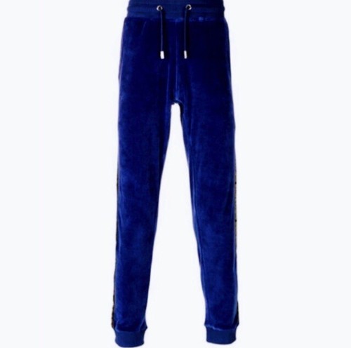 Plus Size Blue Velour Joggers 1X Sweatpants Pockets Blue Pants Plus Size 1X NWT - Bild 2 von 3