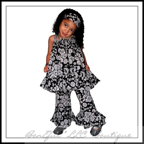 BonEful Fabric FQ Cotton Quilt Black White B&W Lace Stripe Calico Ticking Calico - Picture 6 of 7