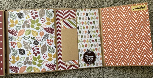 Handmade Scrapbook Mini Album Folio Hello Fall Echo Park 6x8 - 第 4/13 張圖片