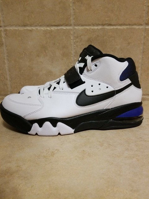 Mens Nike Air Force Max 93 Charles Barkley White Black Cobalt Ah5534-100 US  10 for sale online | eBay