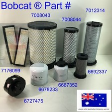 fits Bobcat Filter Service Kit T630 T650 Fuel Engine Hydraulic Air Oil Cabin