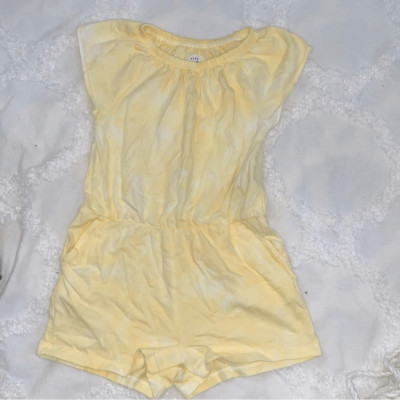 Gap Baby Yellow Shorts Jumpsuit Size 2T