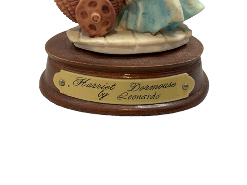 Vintage Little Nook Village 1989 Harriet Dormouse Item LN06 by Leonardo Heritage - Picture 3 of 7