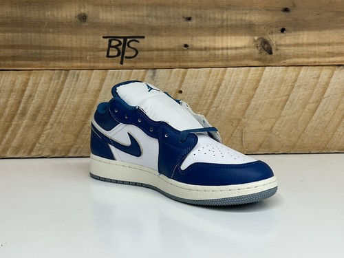 Nike Air Jordan 1 Low SE GS “Industrial Blue” Size-6.5Y White (FN9137 141) Kids - Bild 9 von 11