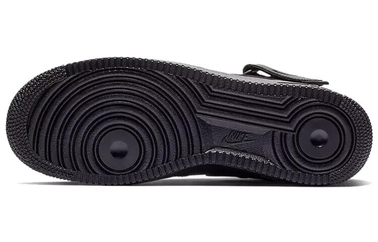 Size 10.5 - Nike Air Force 1 '07 Mid Triple Black for sale