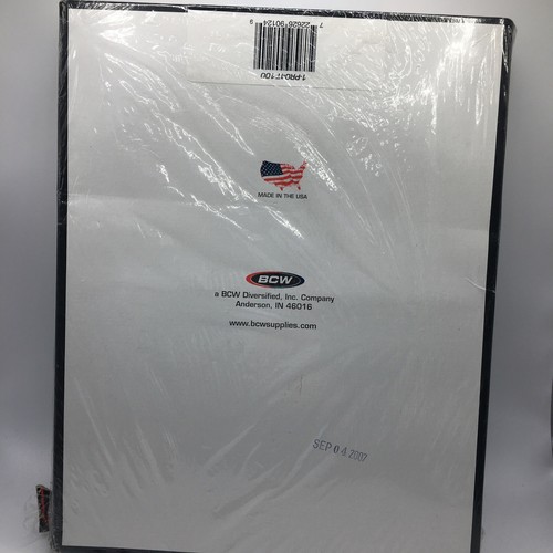 BCW Schutzseiten 4 Taschen 4 x 5,5" Sammelfoto Karten Halter 100 Seiten Neu - Bild 5 von 5