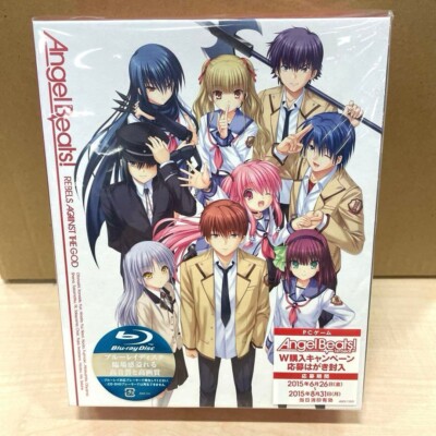 Angel Beats Blu-ray BOX Limited Edition Japan ANZX-11531