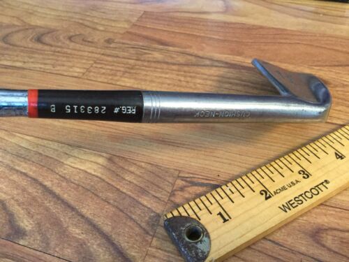 1930 Spalding Cushion Neck Robert T. Jones Jr. 2 Iron With Original Grip RH 39” - Picture 3 of 6