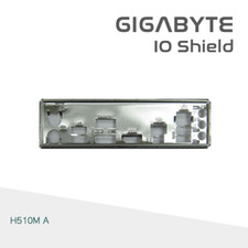 NEW BACKPLANE IO I/O SHIELD FOR GIGABYTE H510M A MOTHERBOARD