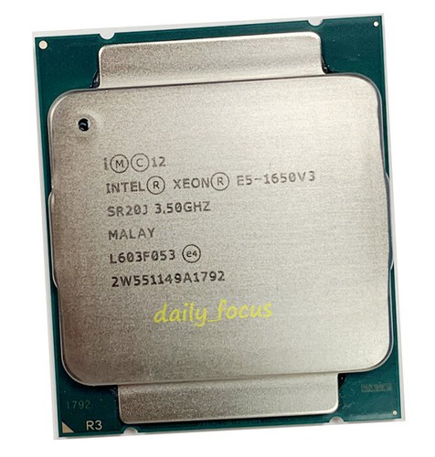 Intel Xeon E5-1650 v3 3.5 GHz LGA2011-3 6 cores 12 t SR20J CPU Processor 15 MB - Picture 3 of 4