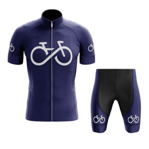 Men's Bike Clothing Cycling Jersey and Shorts Set Road Bike Clothing Jersey Kit - Picture 10 of 21