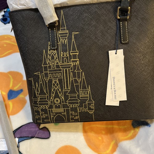 Disney Dooney Cinderella Schloss Magic Kingdom Shopper Tasche und Geldbörse Neu mit Etikett - Bild 5 von 14