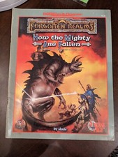 TSR AD&D Forgotten Realms - How The Mighty Are Fallen