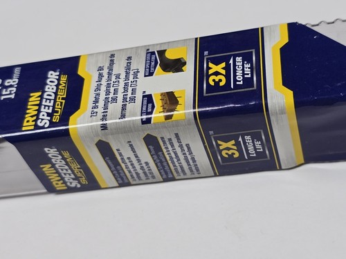 Broca de barrena bimetálica Irwin IWAX3016 7,5" - NUEVA CANTIDAD 1 - Imagen 3 de 5