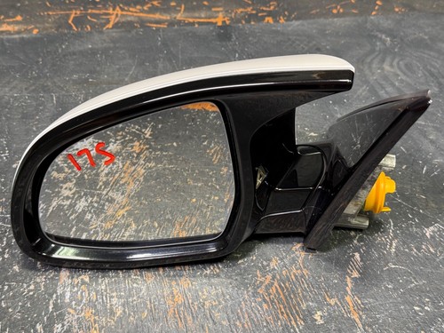 15-19 BMW X6M F86 LEFT DOOR MIRROR W BLIND SPOT & SURROUND VIEW CAMERA WHITE - Picture 13 of 15