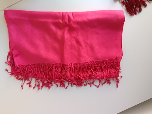 Ladies Large Pink Pashmina
