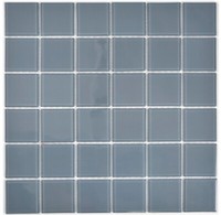 Mosaikfliese Transluzent Glasmosaik Crystal Grau Bad Wc KüChe Wand Mos69-0202_F