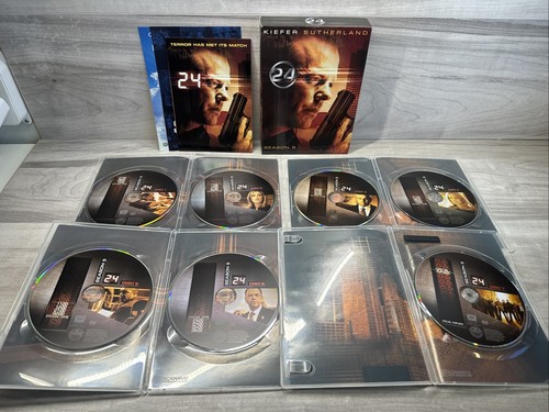 24 TV Series Kiefer Sutherland DVD Lot Seasons 1 - 6 DVD Box Sets Discs Pristine - Picture 19 of 22