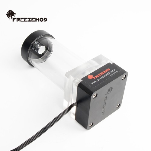 FreezeMod 100 mm 150 mm 200 mm serbatoio con pompa 550L/H G1/4" per raffreddamento ad acqua - Foto 7 di 16