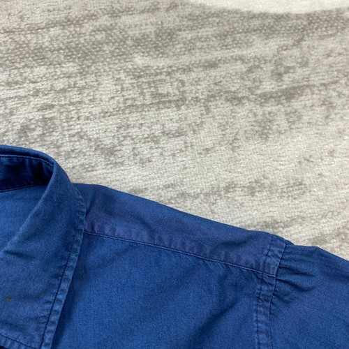 Brooks Brothers Chambray Button Up Shirt Medium Blue Outdoor Dress Preppy Cotton - Bild 5 von 15