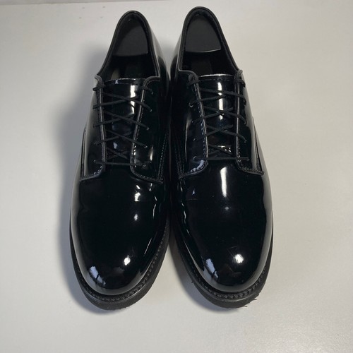 Thorogood Shoe Mens 10.5 Wide Weinbrenner Patent Leather Formal Vibram Oxford - Picture 5 of 11