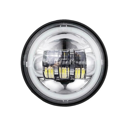 4.5" Inch LED Spot Fog Passing Lights Driving Lamp For Harley Davidson Motorbike - Picture 12 of 18