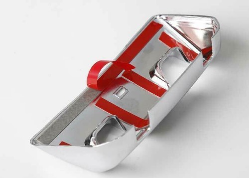 For Jeep Wrangler JL 18-2024 Bright Chrome Rear Window Switch Protection Cover - Foto 4 di 9