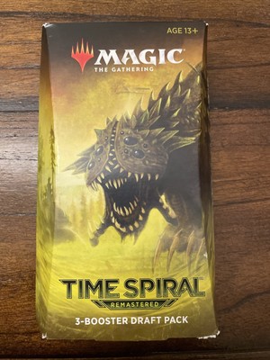 Wizards of the Coast Magic The Gathering Time Spiral Remastered 3-Booster Draft Pack C90520000 for sale online