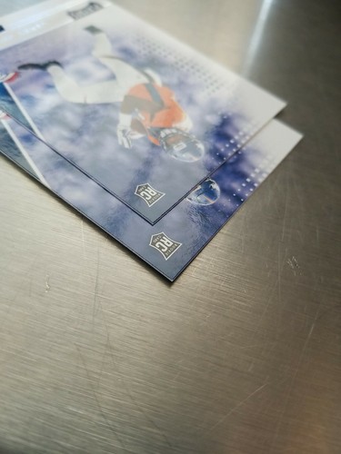 2020 PLAYOFF Jerry Jeudy (×2) #206 GOAL LINE PARALLEL - DENVER BRONCOS LOT - Picture 6 of 6