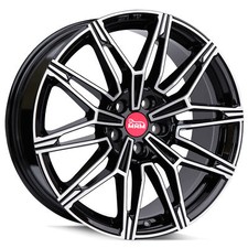 19 Zoll Alufelgen MAM B3N Black Front Polish für BMW 5er E60 Allrad Lim. 560X
