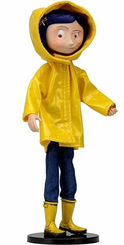 NECA Coraline 7-Inch Bendable Fashion Doll [Raincoat Re-Issue] - Picture 1 of 1