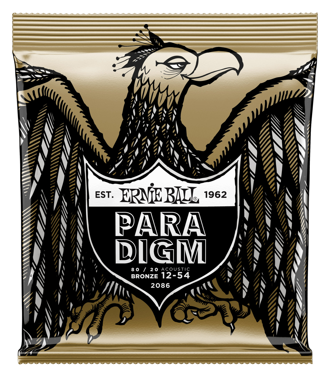 Ernie Ball 2086 Paradigm Medium Light 80/20 Бронза Гитара Saiten Akustik 011-052
