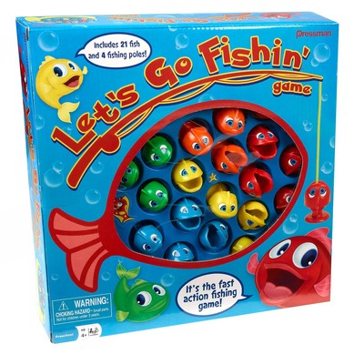 Teacher's Friend Pressman Let's Go Fishin' Game (PRE005506)