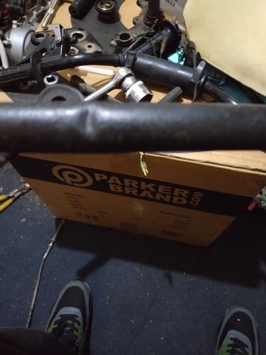 honda cr 80 rear exhaust tailpipe muffler oem 1986 HMGC4AN stamped may fit 87 - Picture 13 of 17